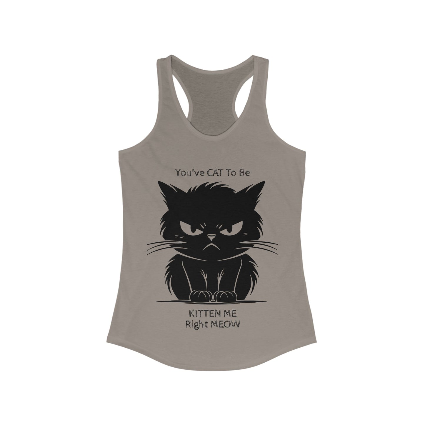 Kitten Me Women's Racerback Tank