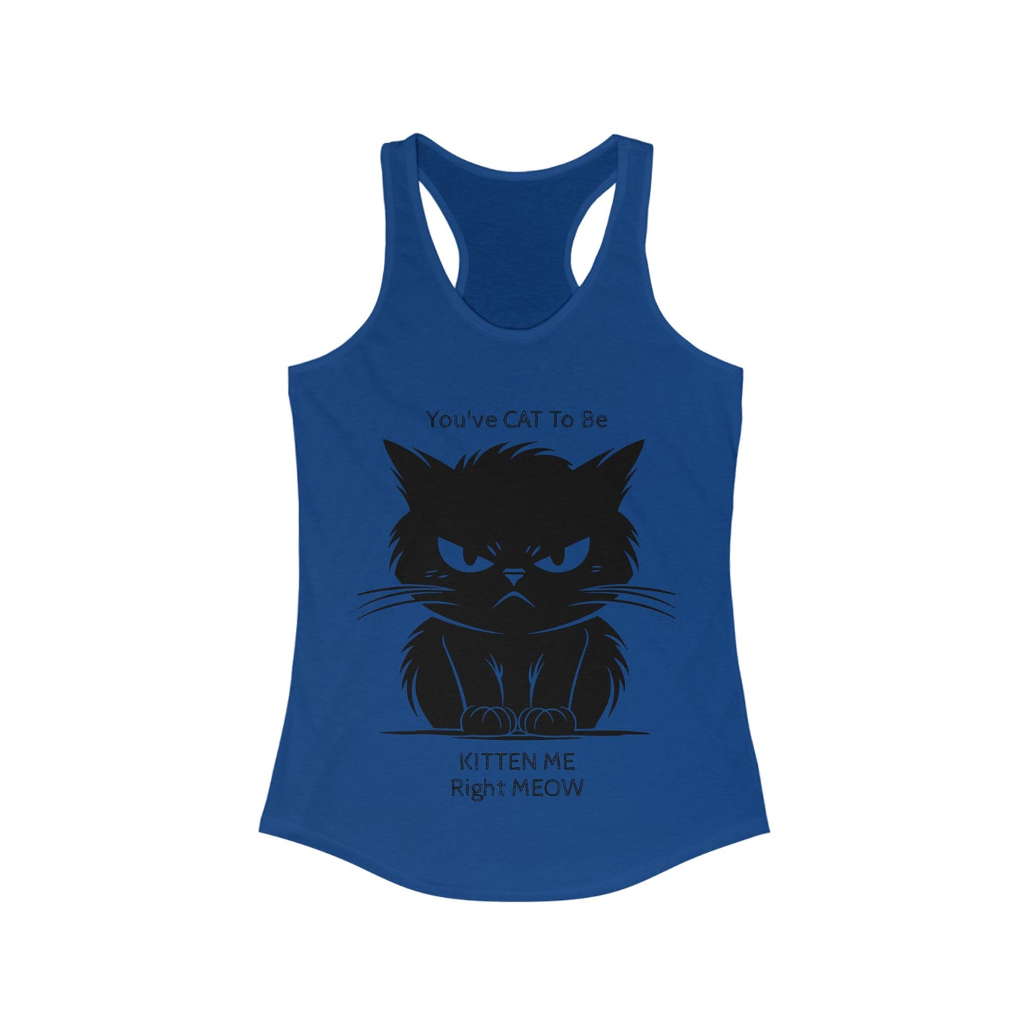 Kitten Me Women's Racerback Tank