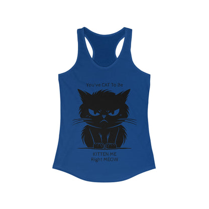 Kitten Me Women's Racerback Tank