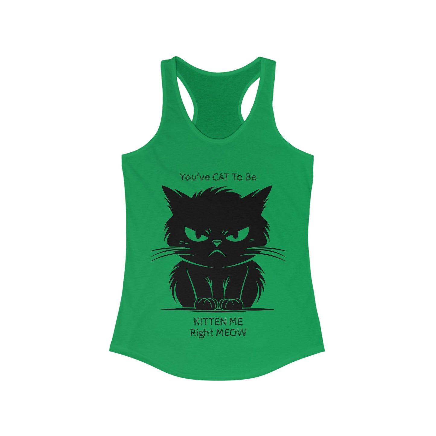 Kitten Me Women's Racerback Tank
