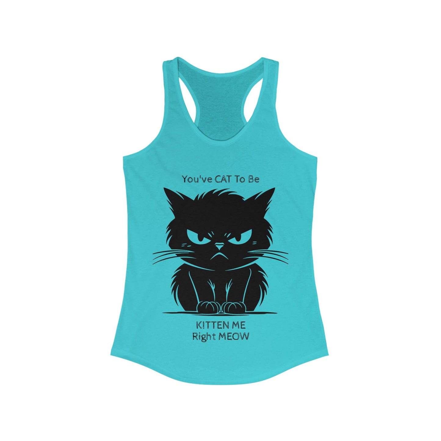 Kitten Me Women's Racerback Tank