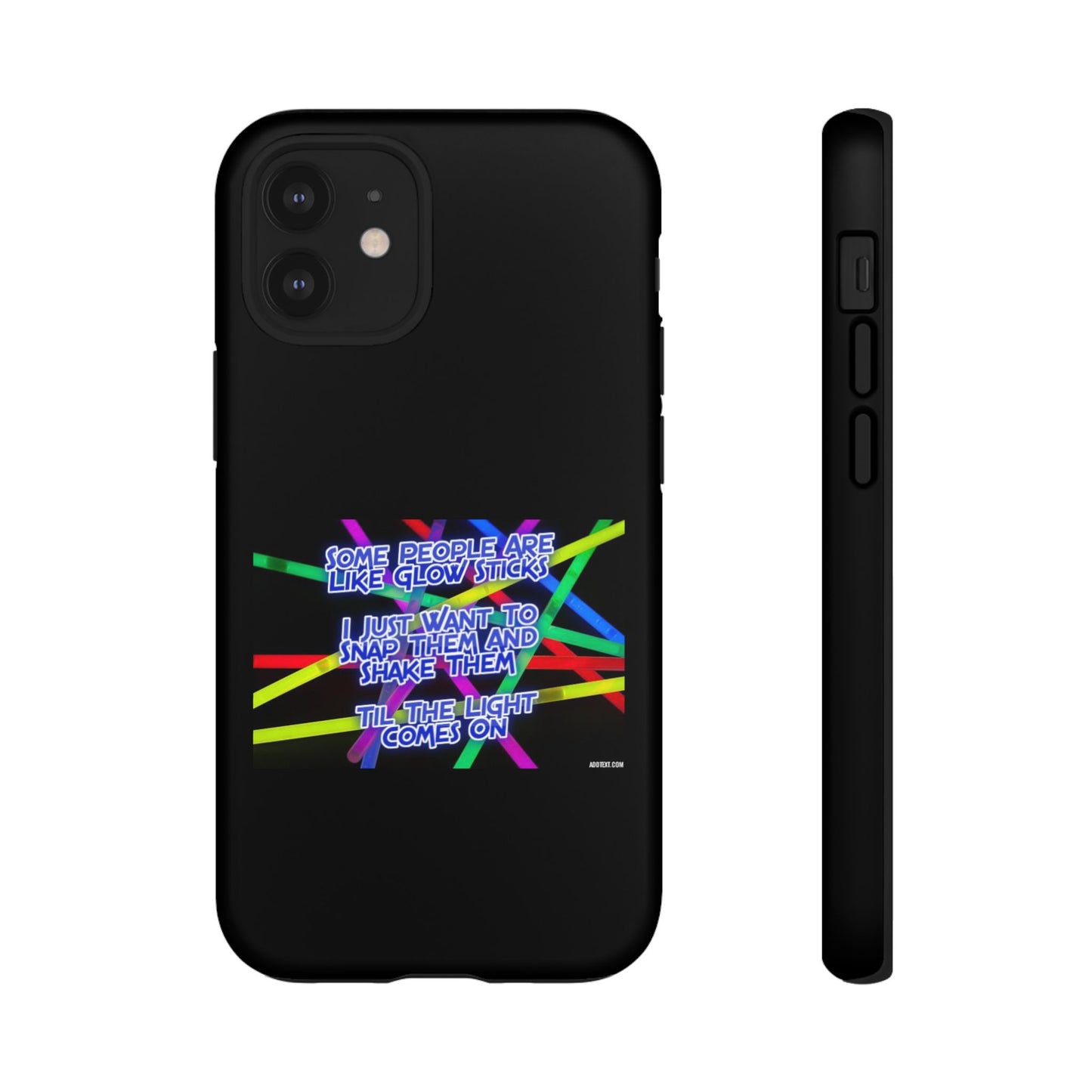 Glow Sticks iPhone Case