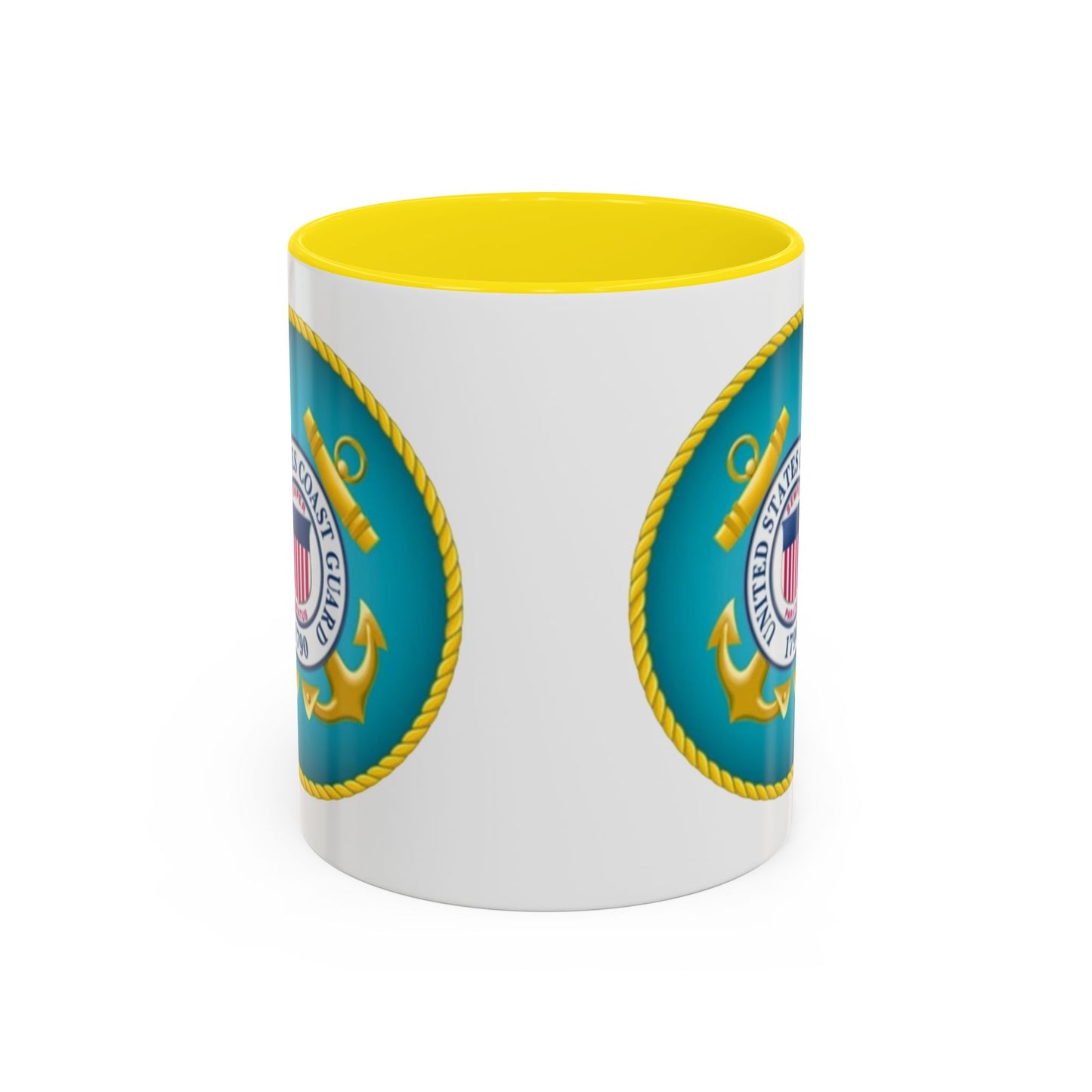 US Coast Guard 2-Tone Coffee Mug