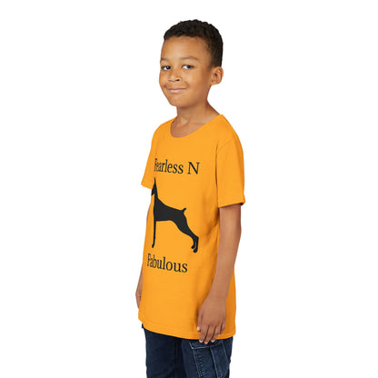 Fearless N Fabulous Youth Unisex Short Sleeve Crewneck Tee