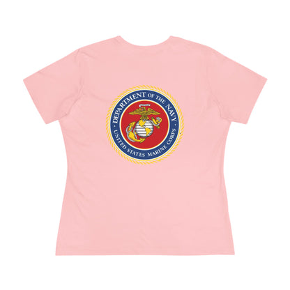 US Marine Corps Women's Short Sleeve Crewneck Tee