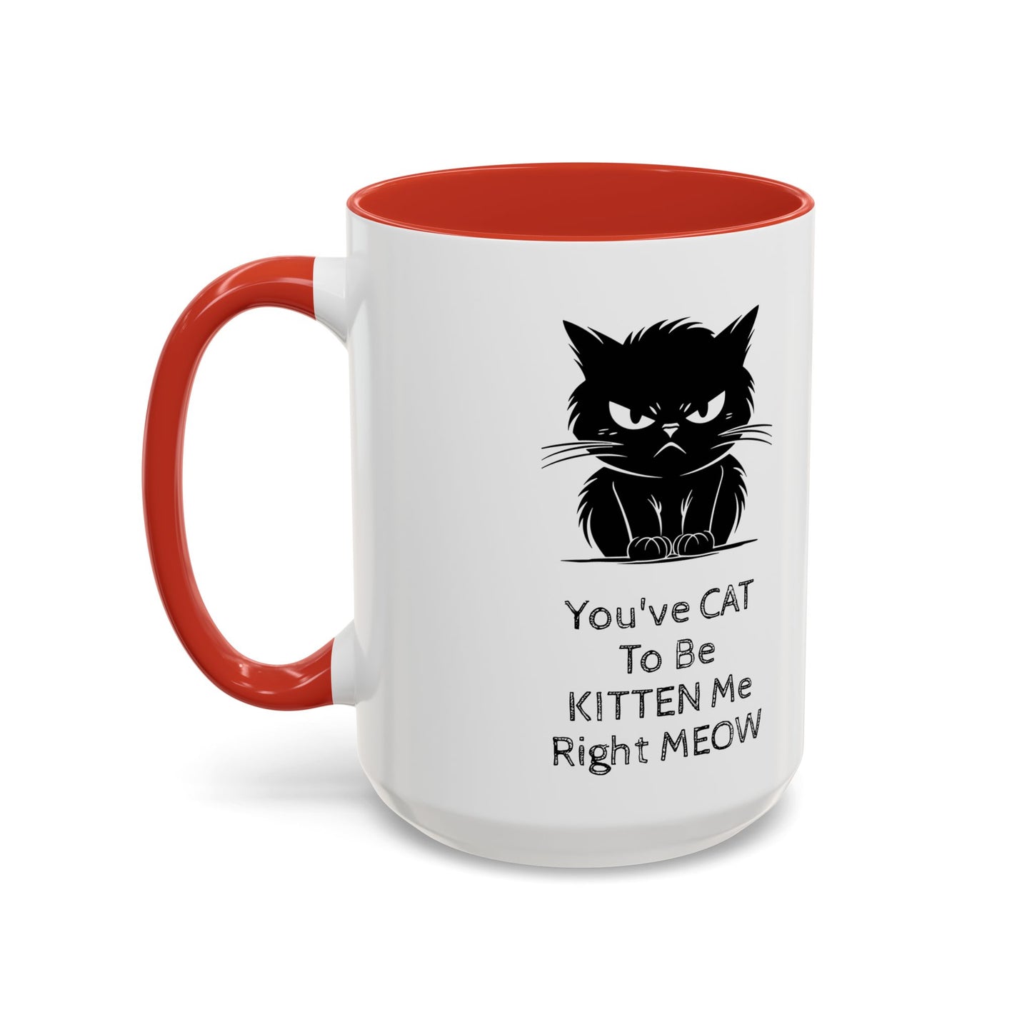 Kitten Me 2-Tone Coffee Mug