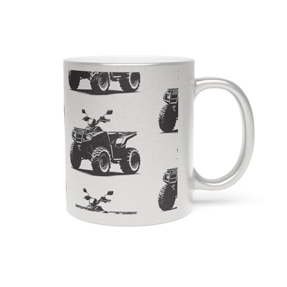 Off The Beaten Path Quad Metallic Coffee Mug