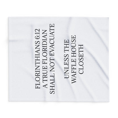 Florinthians 6:12 Arctic Fleece Blanket