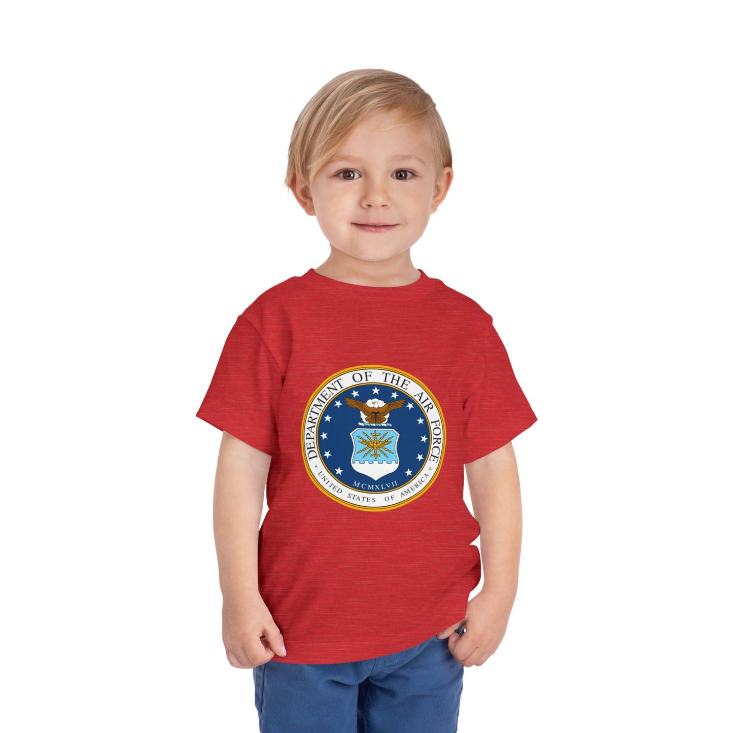 US Air Force Toddler Unisex Short Sleeve Crewneck Tee