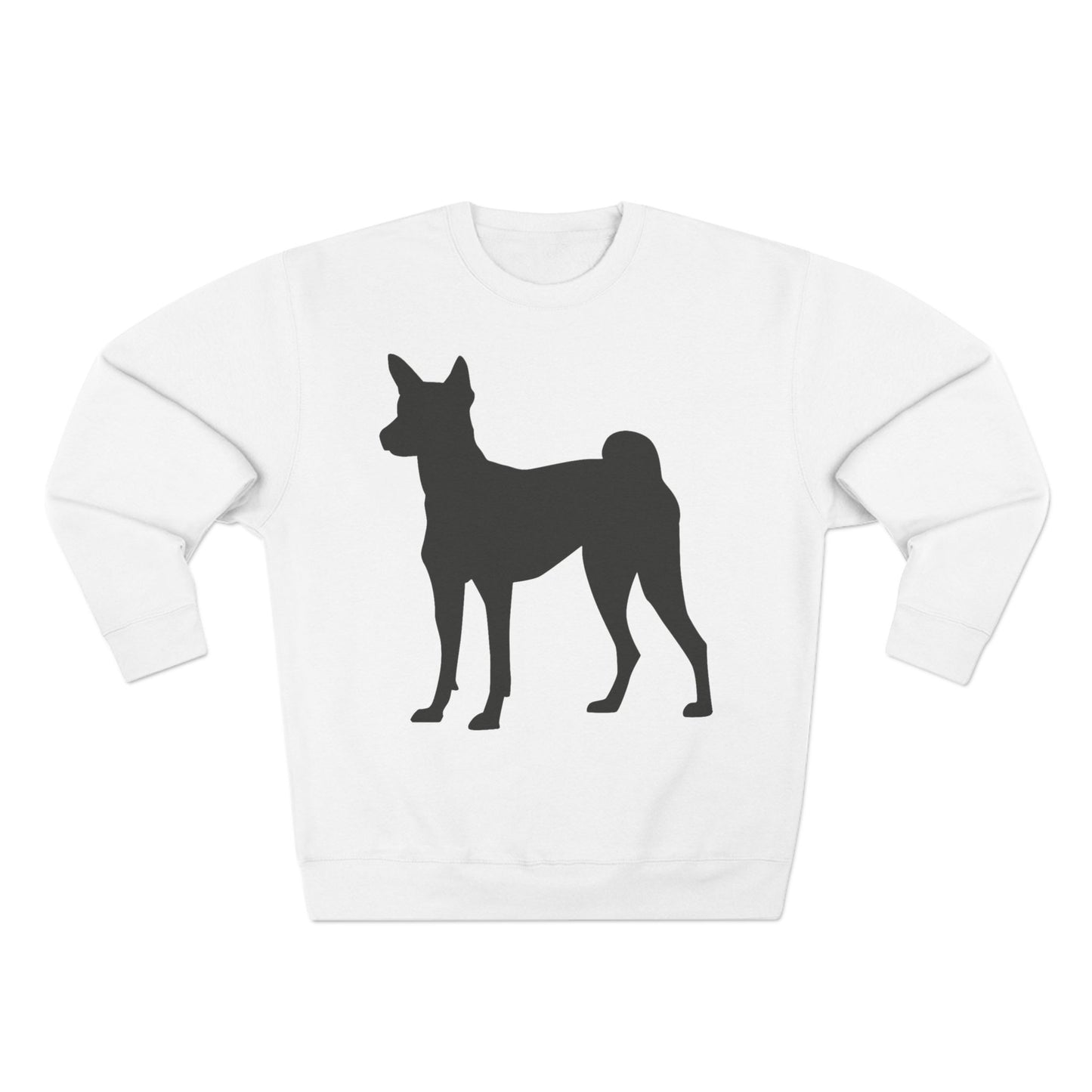 Basenji Silhouette Unisex Crewneck Sweatshirt