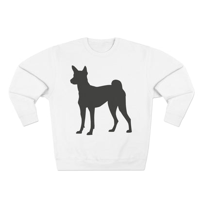 Basenji Silhouette Unisex Crewneck Sweatshirt