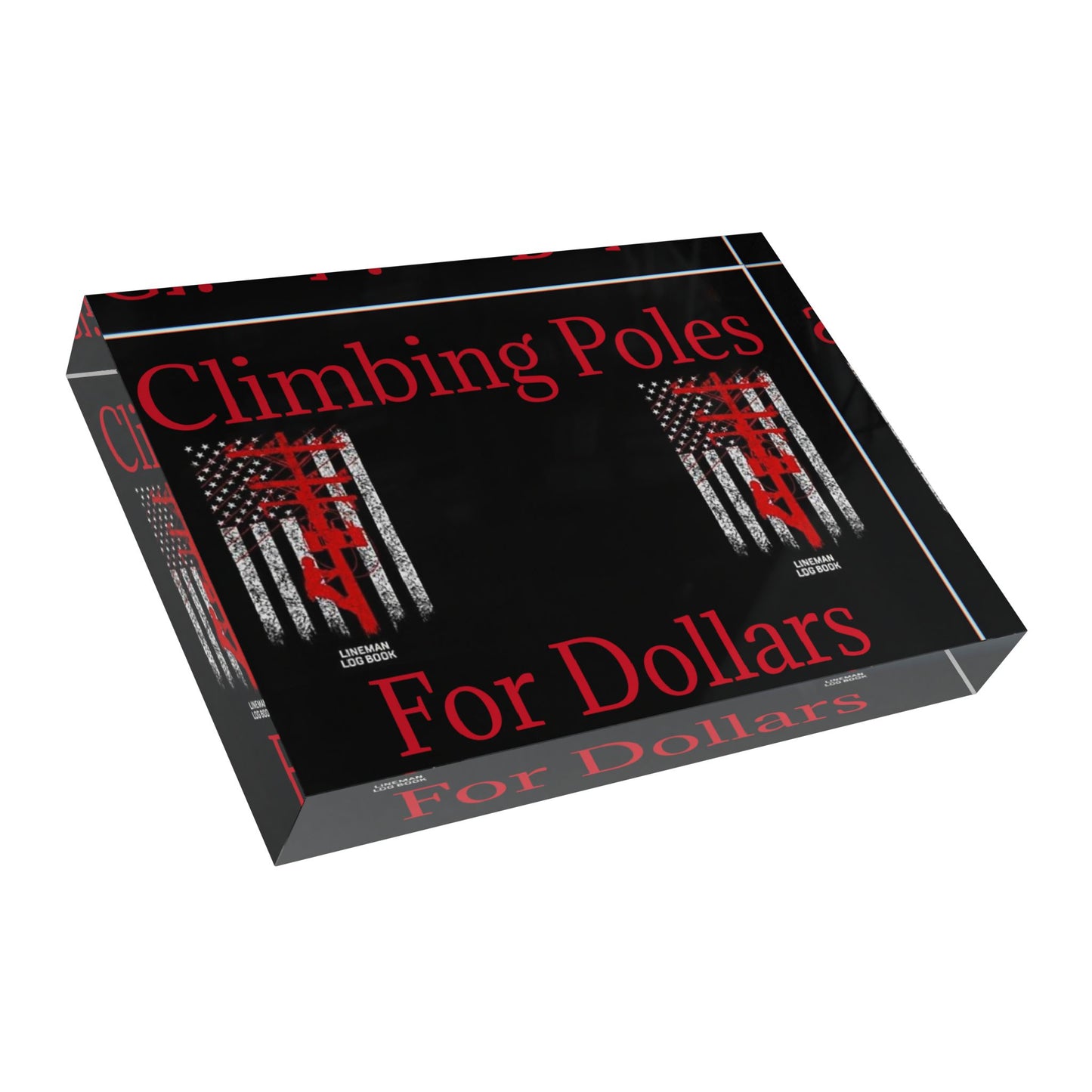 Climbing Poles Acrylic Photo Block