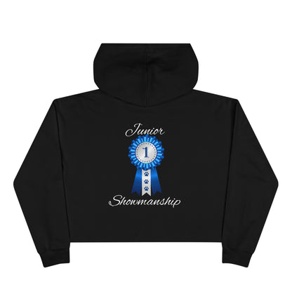 Junior Showmanship Women's Crop Hoodie