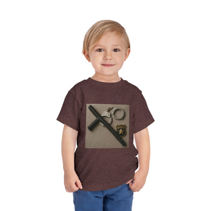 Law Enforcement Appreciation Toddler Unisex Short Sleeve Crewneck Tee