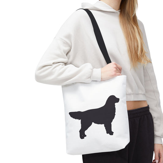 Golden Silhouette Tote Bag