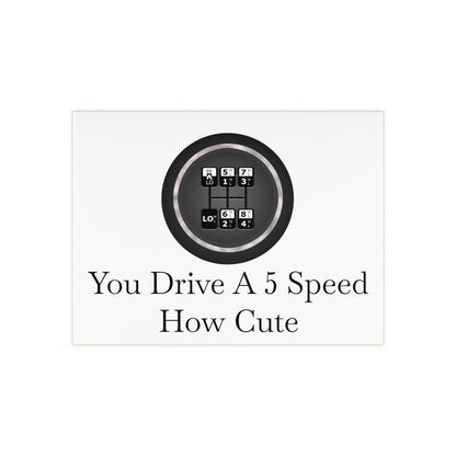 5 Speed How Cute Ceramic Photo Tile