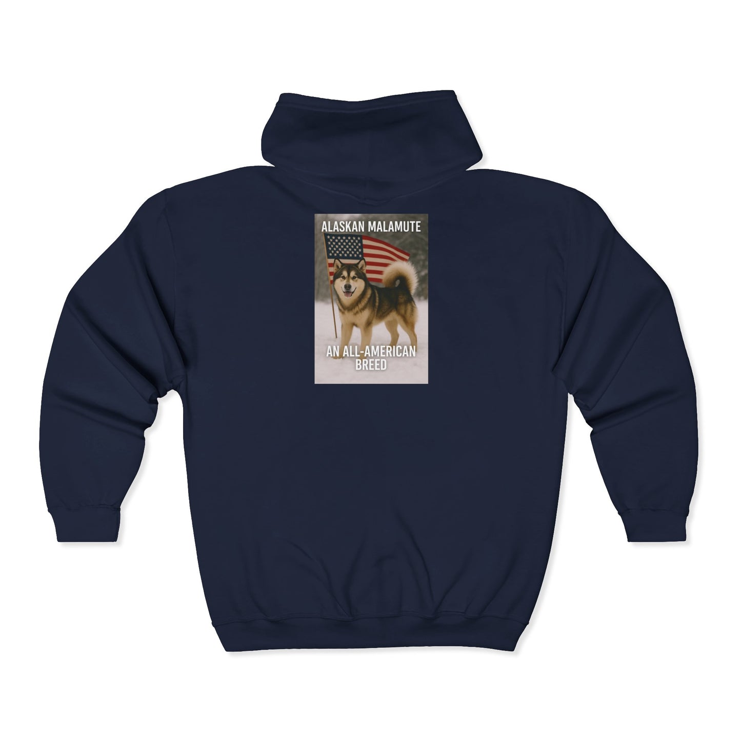 All-American Breed Unisex Full Zip Hoodie