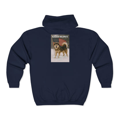 All-American Breed Unisex Full Zip Hoodie