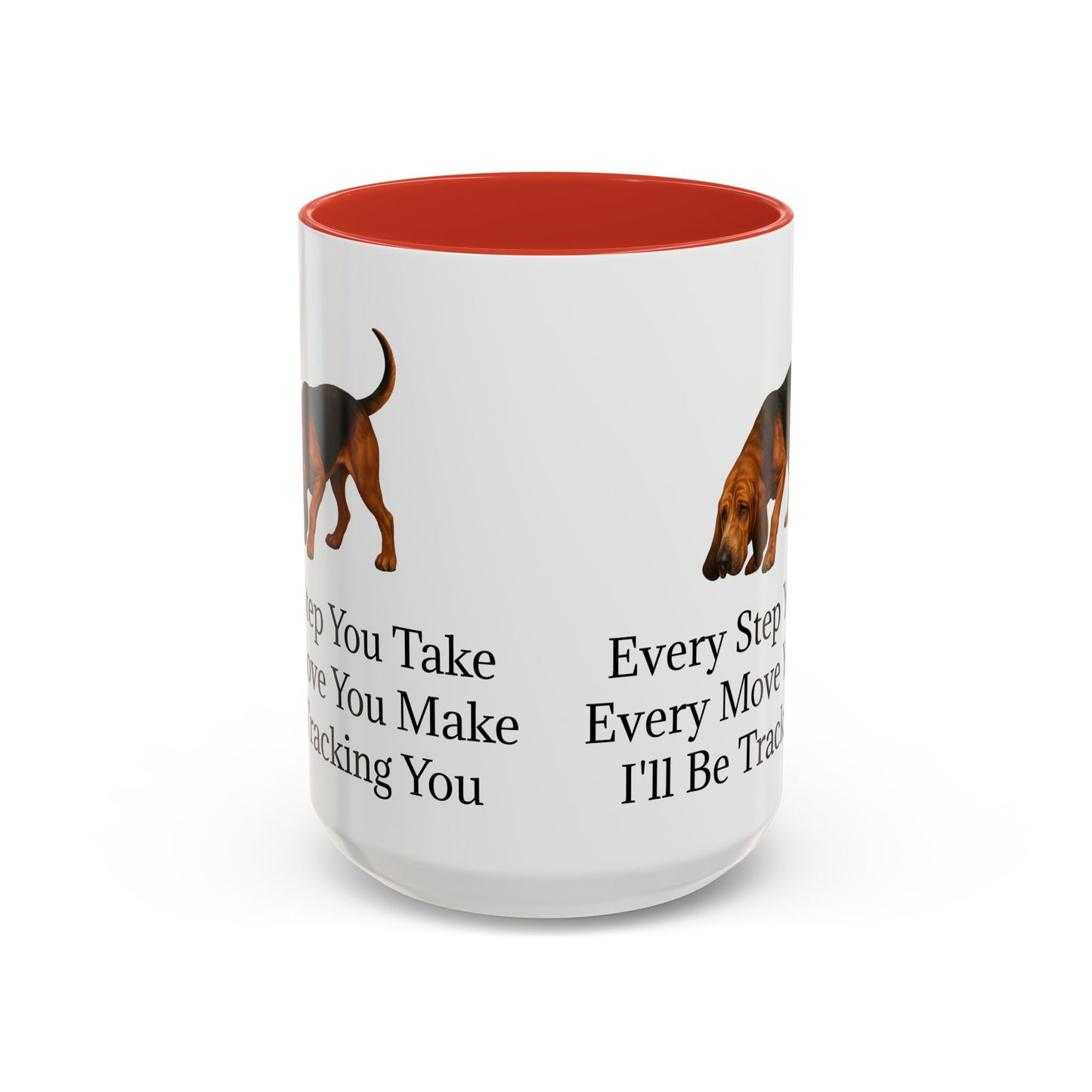 Tracking You 2-Tone Coffee Mug