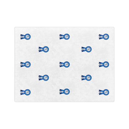 Show Ribbon Velveteen Microfiber Blanket
