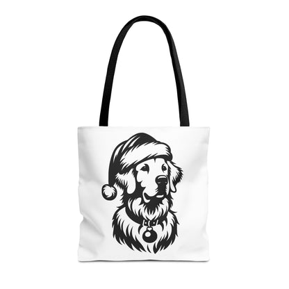 Santa Paws Golden Tote Bag
