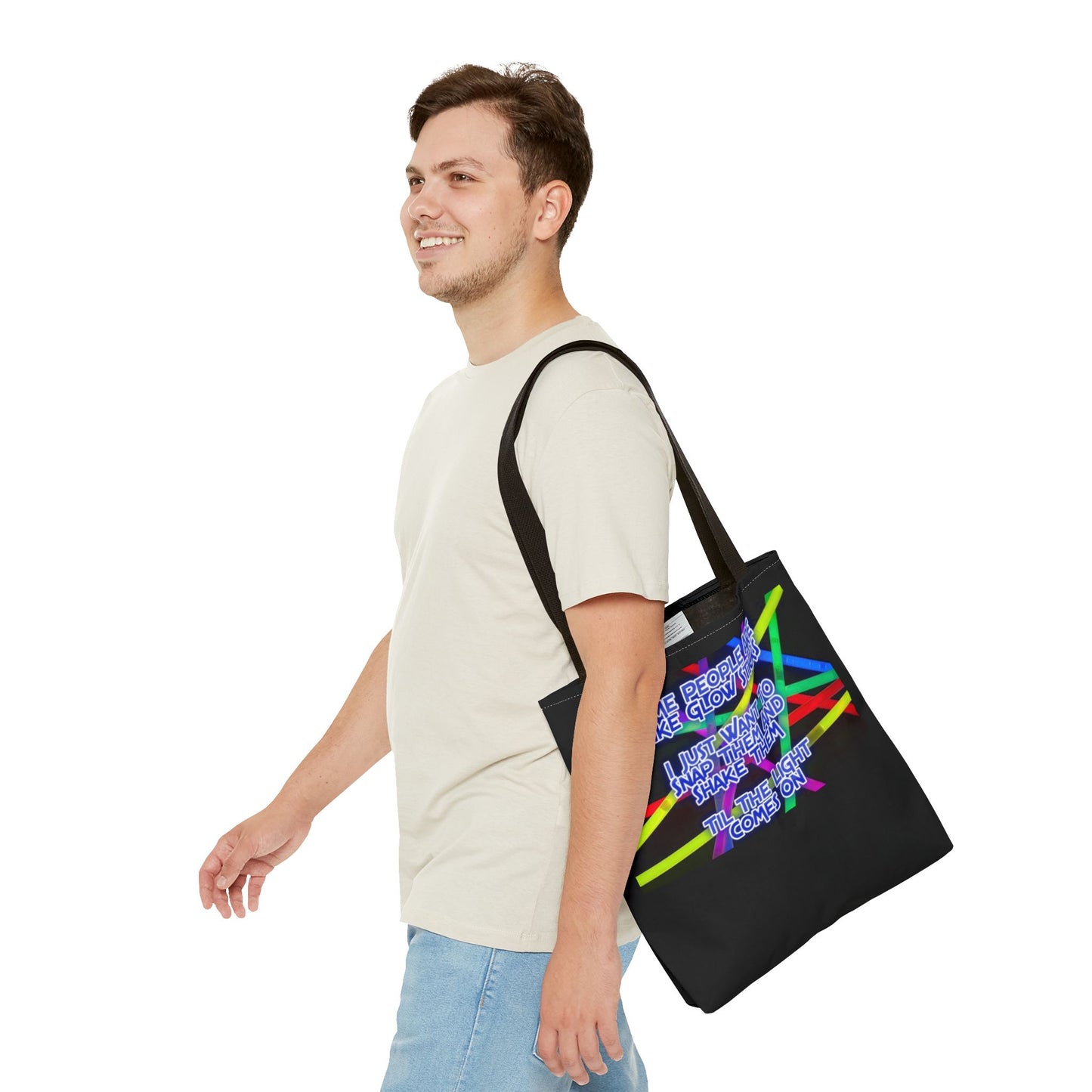 Glow Sticks Tote Bag