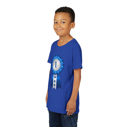 Show Ribbon Youth Unisex Short Sleeve Crewneck Tee
