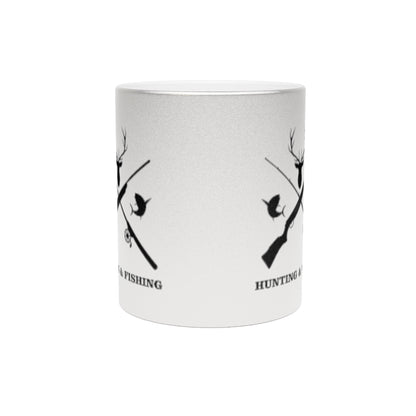 Hunting/Fishing Metallic Coffee Mug