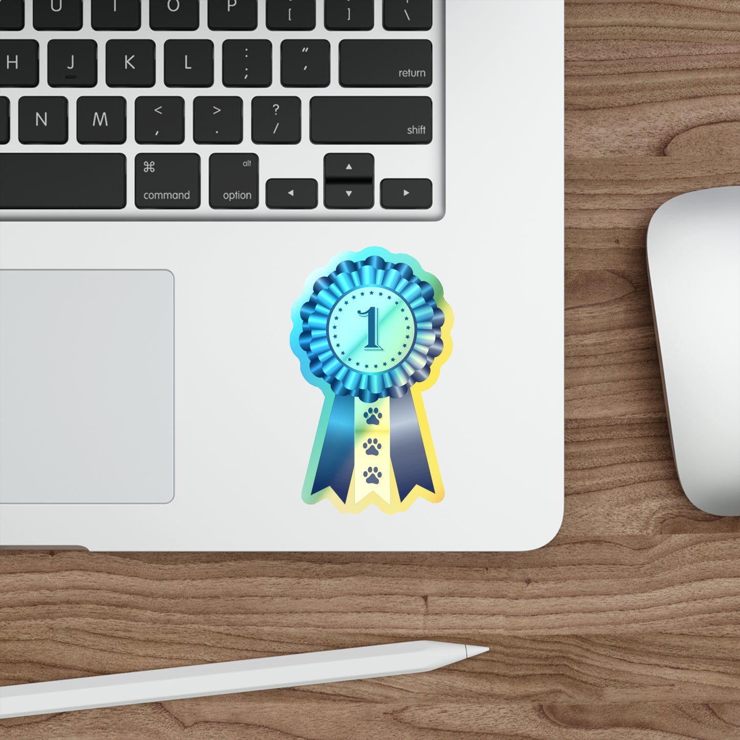 Show Ribbon Holographic Sticker
