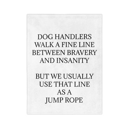 Jump Rope Velveteen Microfiber Blanket