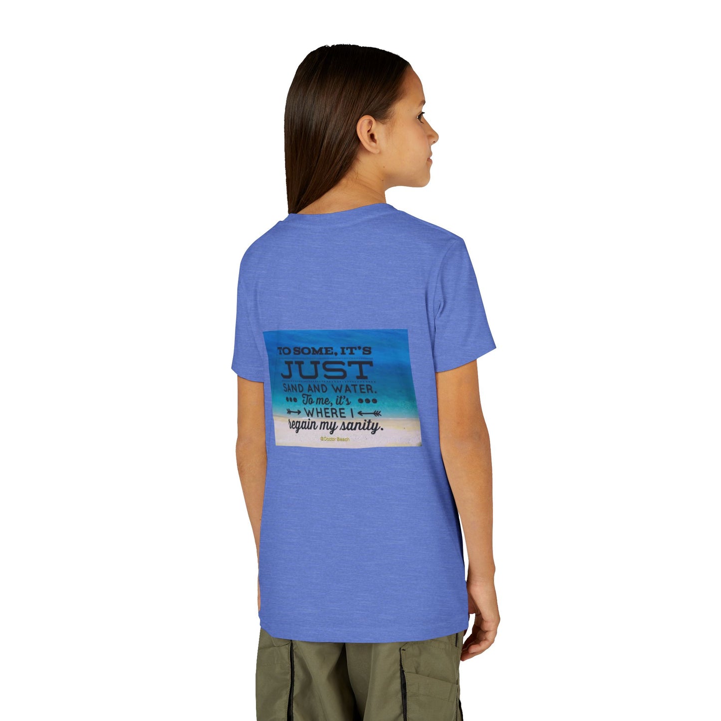 Dr. Beach Youth Unisex Short Sleeve Crewneck Tee