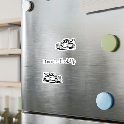 Down To Hook Up Vinyl Decal