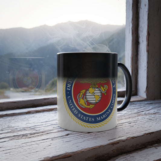 US Marine Corps Color Changing Mug