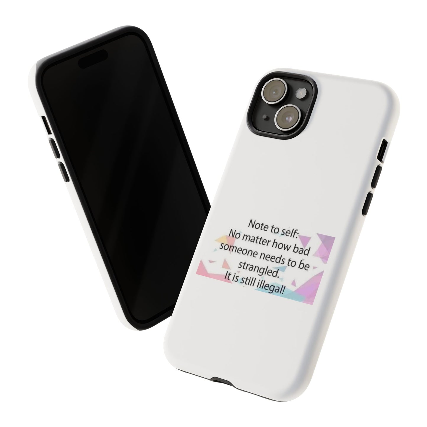 Note To Self iPhone Case
