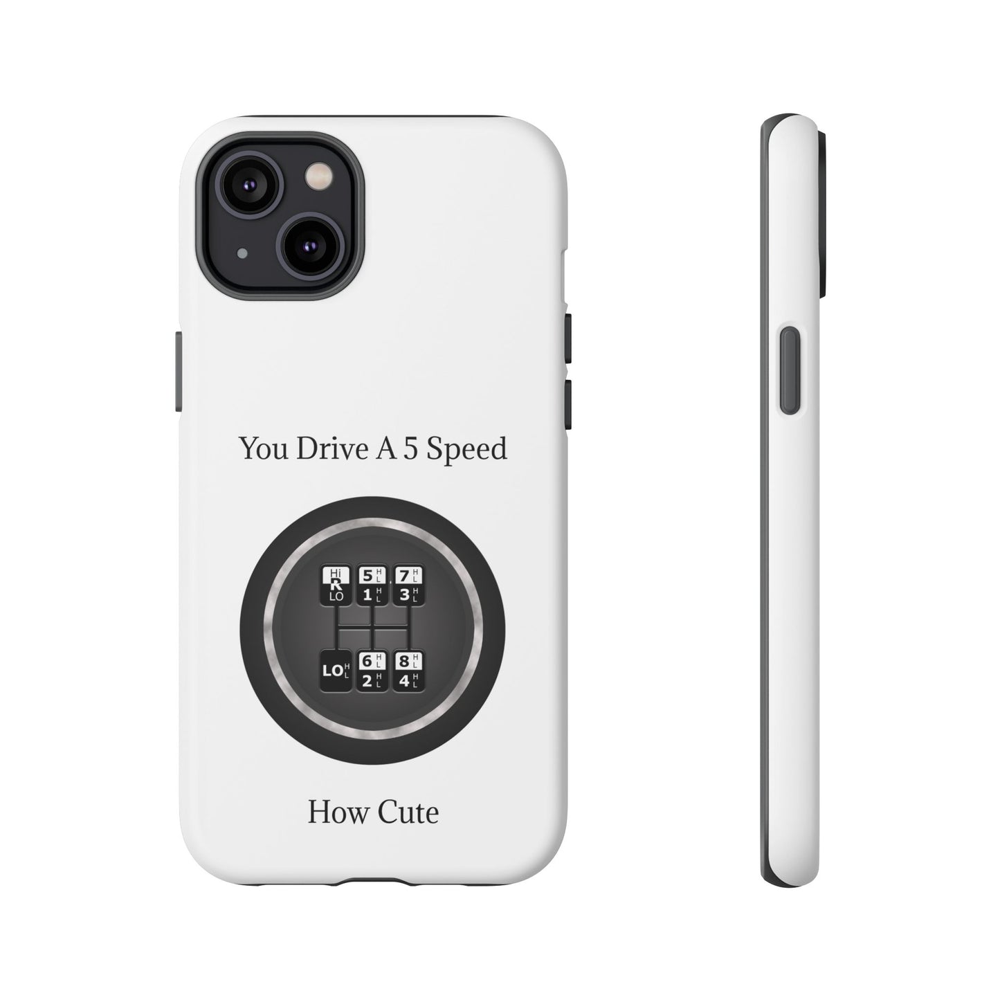 5 Speed How Cute iPhone Case