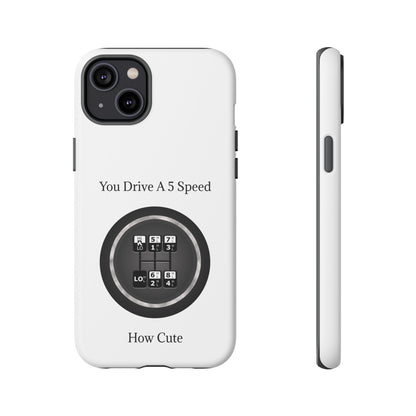 5 Speed How Cute iPhone Case
