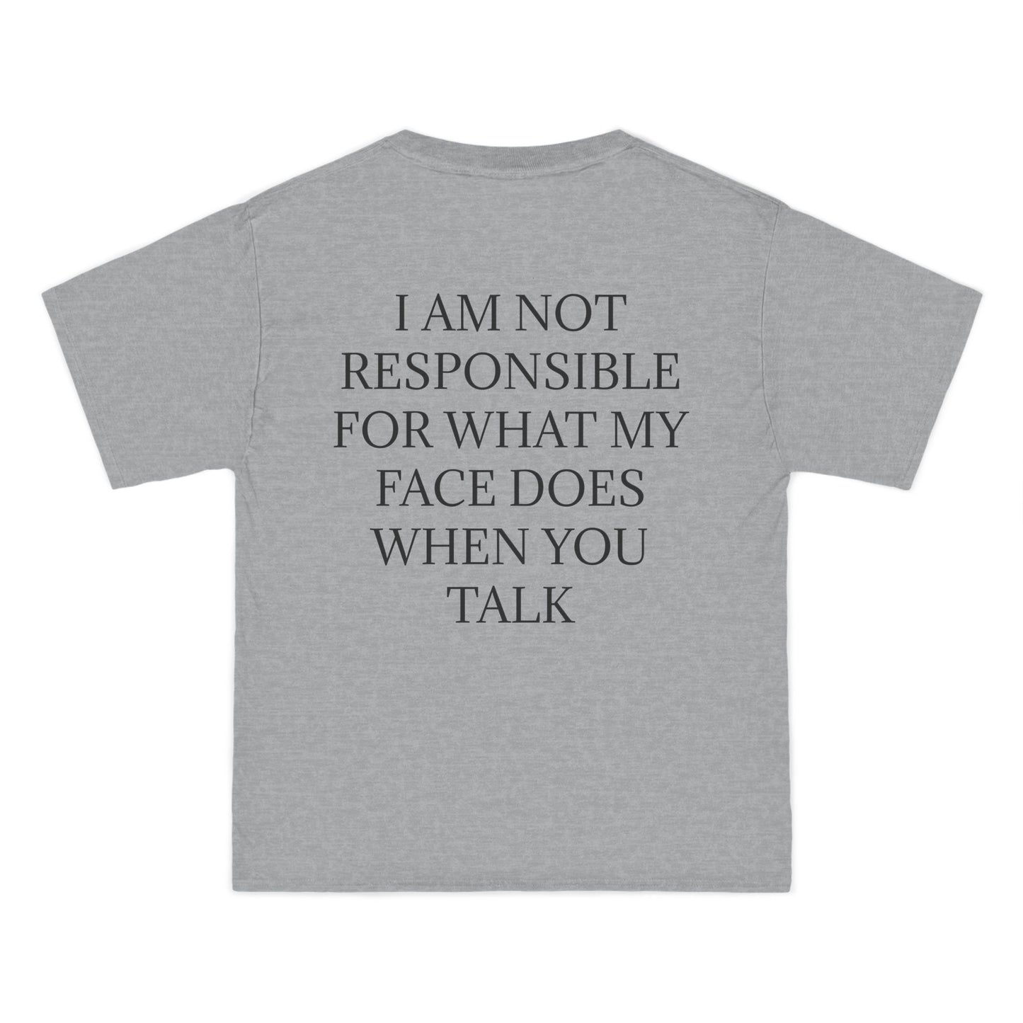 When You Talk Men's Short-Sleeve Crewneck Tee