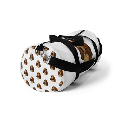 Basset Hound Head Duffel Bag