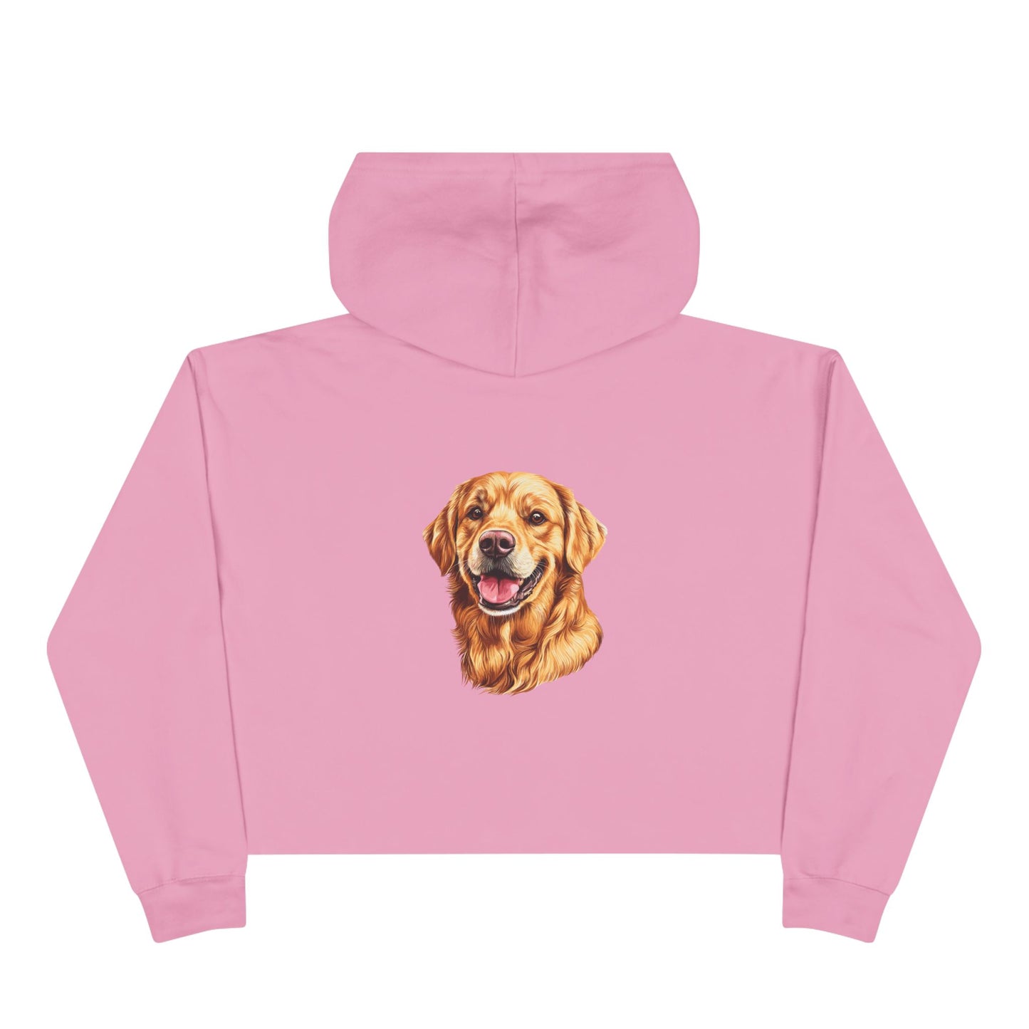 Golden Head Women's Crop Hoodie