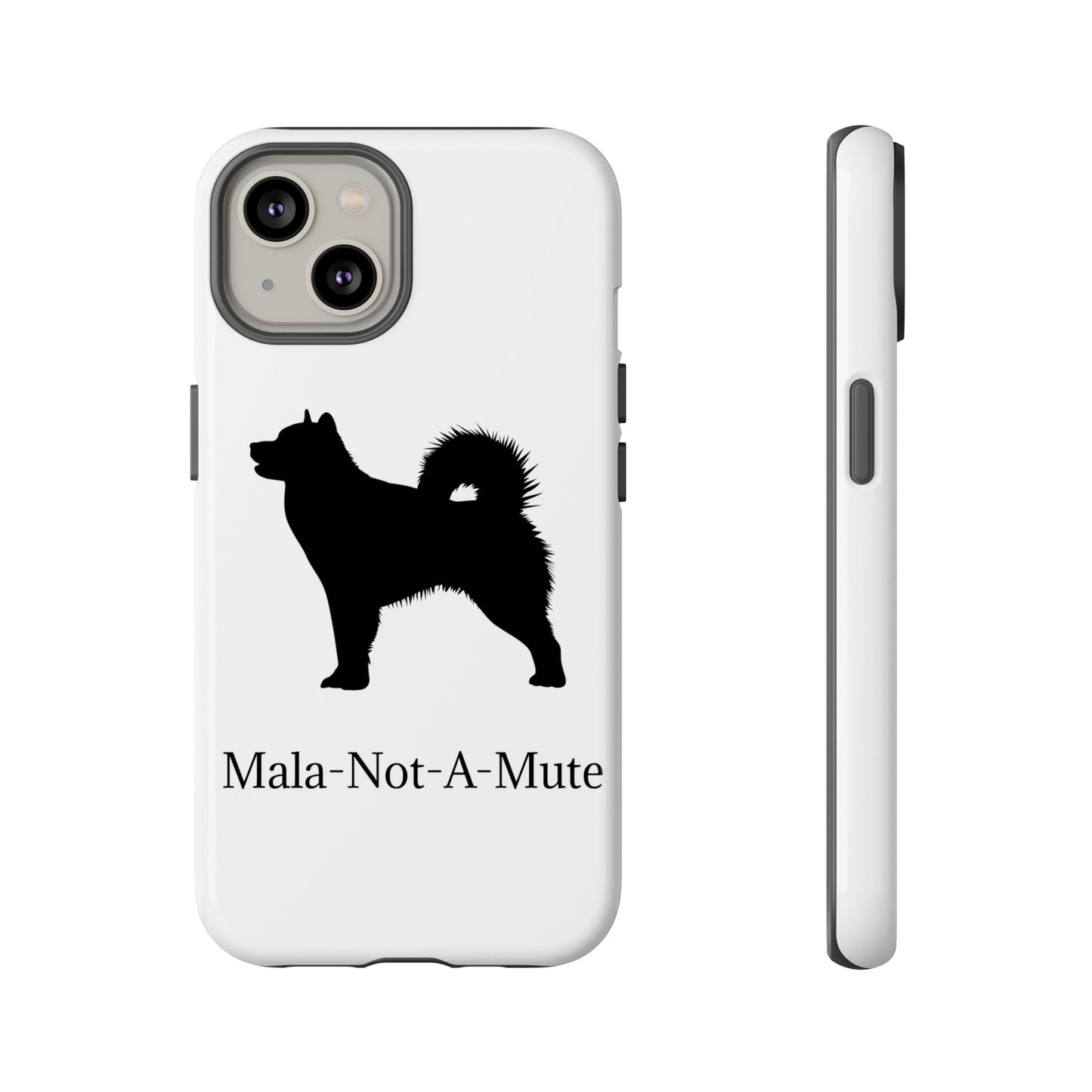 Mala-Not-A-Mute iPhone Case