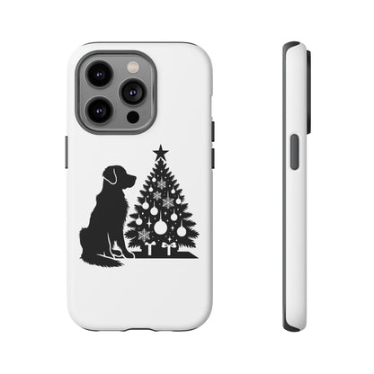 Golden Christmas Tree iPhone Case