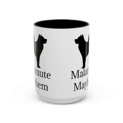 Malamute Mayhem 2-Tone Coffee Mug