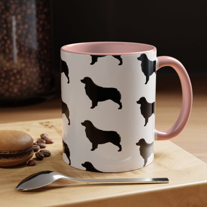 Aussie Silhouette 2-Tone Coffee Mug