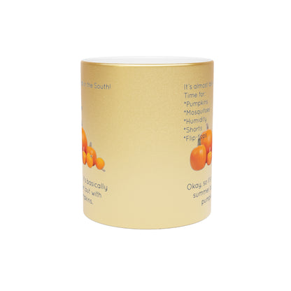 Fall In The South Metallic Coffee Mug