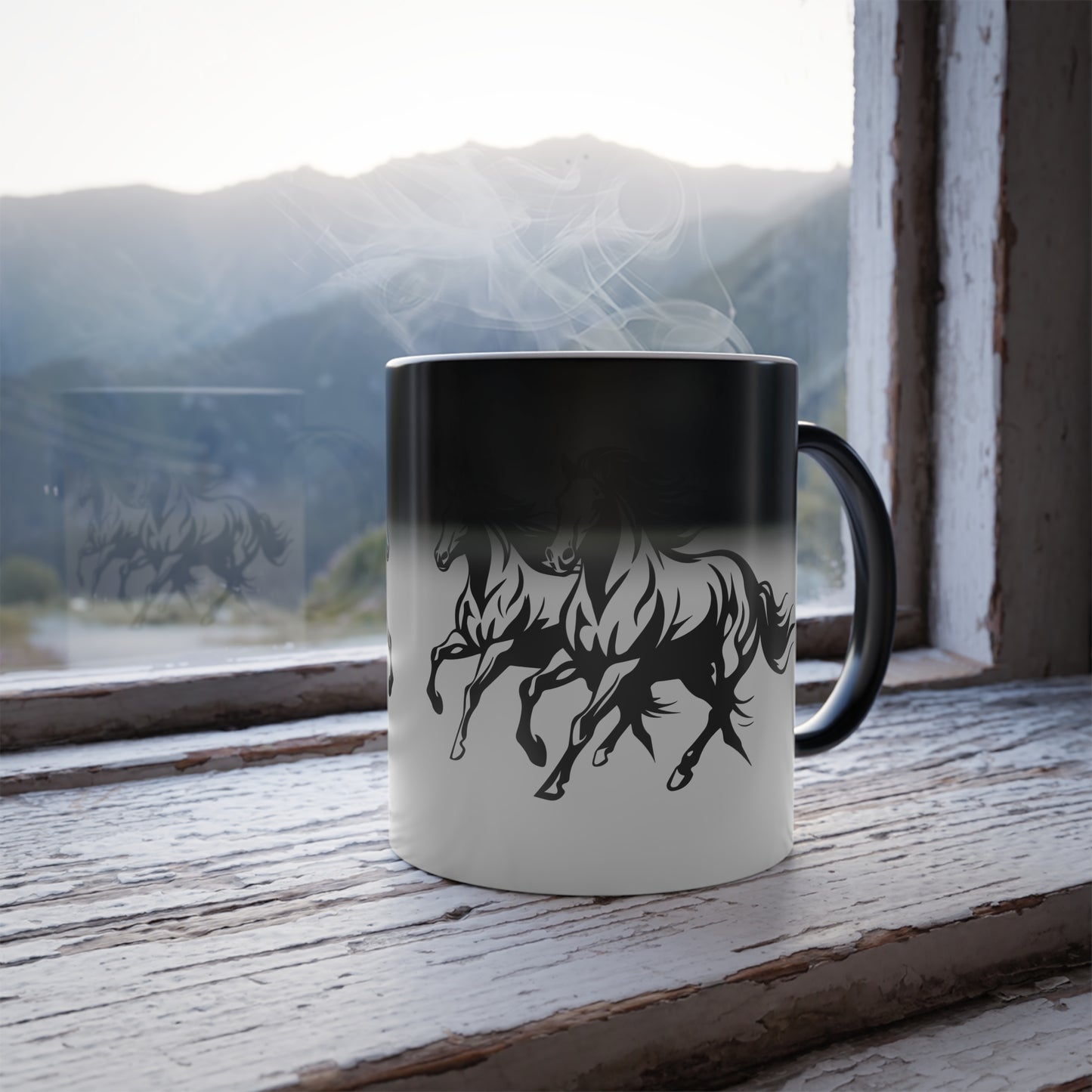 Horsin' Around Color Changing Mug