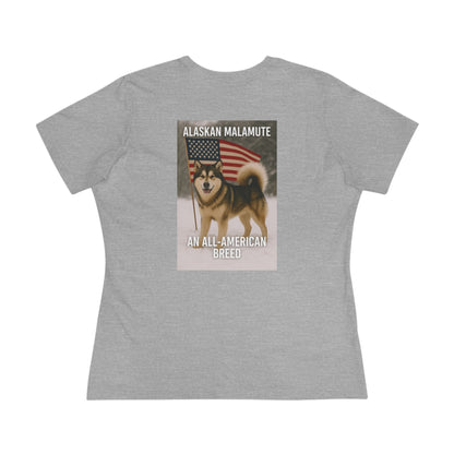 All-American Breed Women's Short Sleeve Crewneck Tee