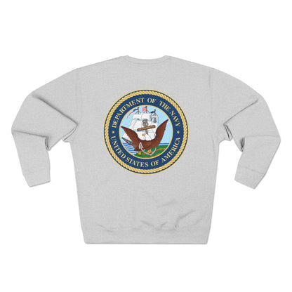 US Navy Unisex Crewneck Sweatshirt