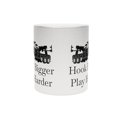 Hook Bigger Metallic Coffee Mug