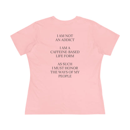 Not An Addict Women's Short Sleeve Crewneck Tee