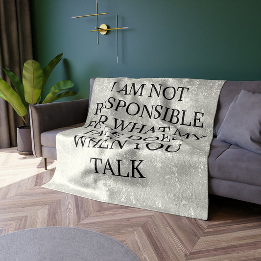 When You Talk Velvet Blanket
